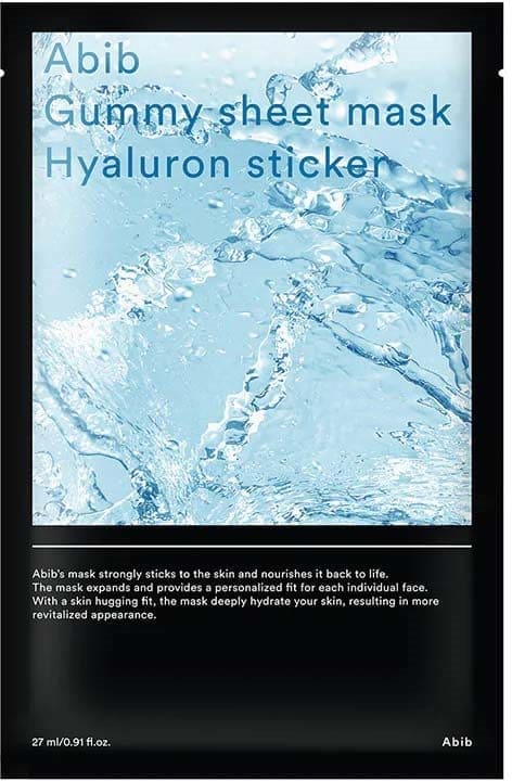 Abib Gummy Sheet Mask Hyaluron Sticker 10-Pack