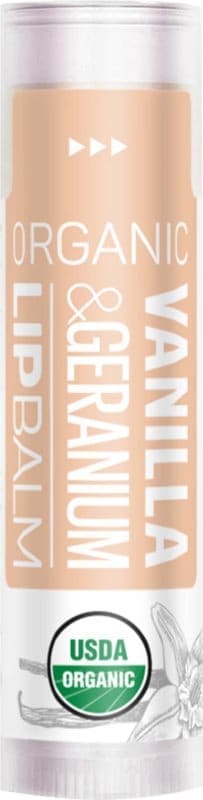 Alteya Organics Organic Vanilla & Geranium Lip Balm