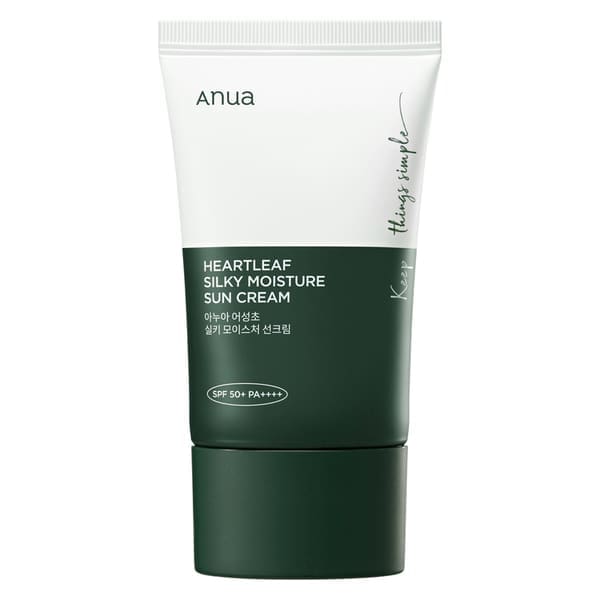 Anua Heartleaf Silky Moisture Sun Cream SPF50+