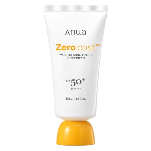 Anua Zero-Cast Moisturizing Finish Sunscreen