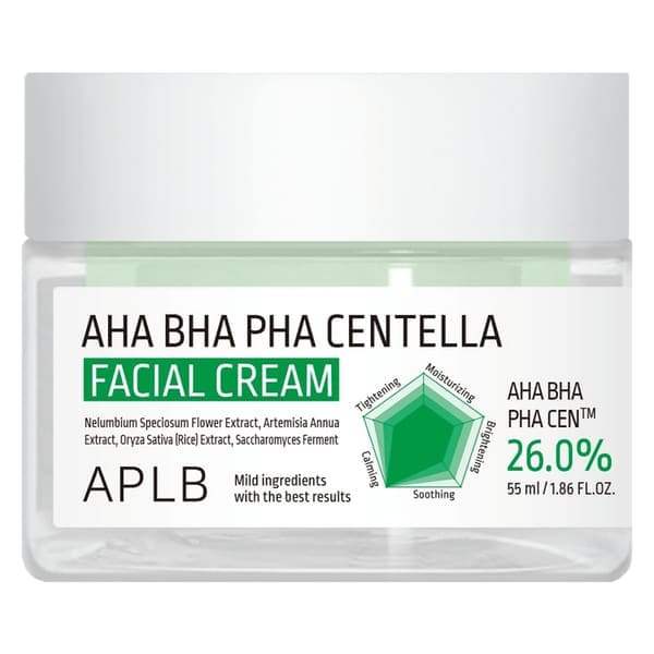 APLB AHA BHA PHA Centella Facial Cream