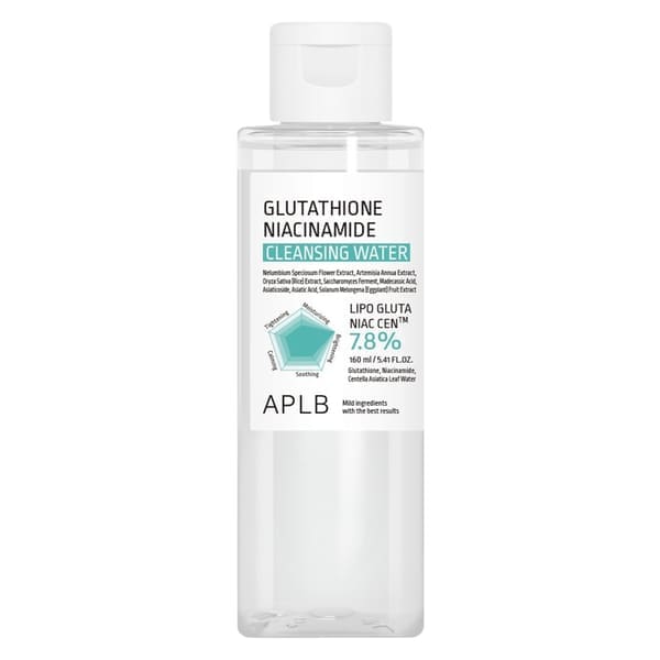 Aplb Glutathione Niacinamide Cleansing Water