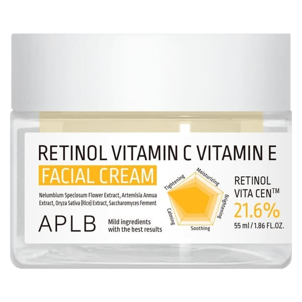 APLB Retinol Vitamin C Vitamin E Facial Cream