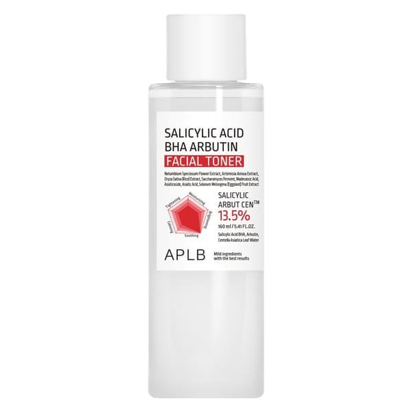 Aplb Salicylic Acid Bha Arbutin Facial Toner