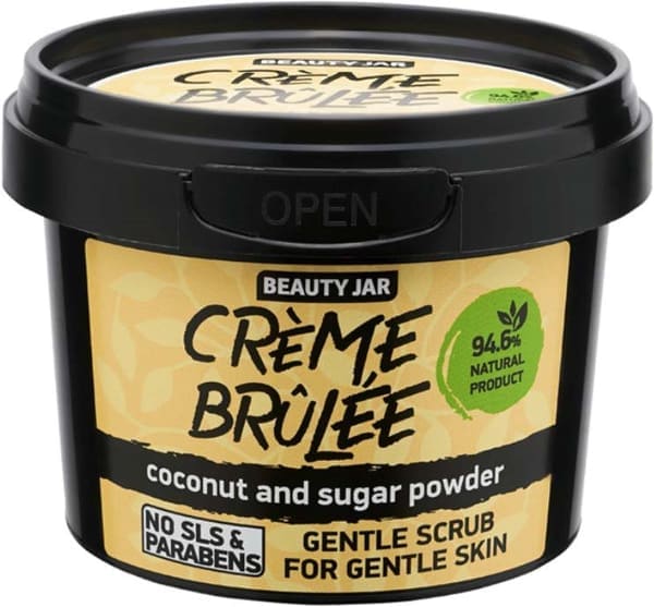Beauty Jar Crème Brûlée Gentle Face Scrub