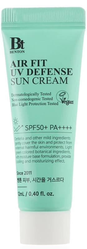Benton Air Fit UV Defense Sun Cream Travel Size SPF50+ PA++++