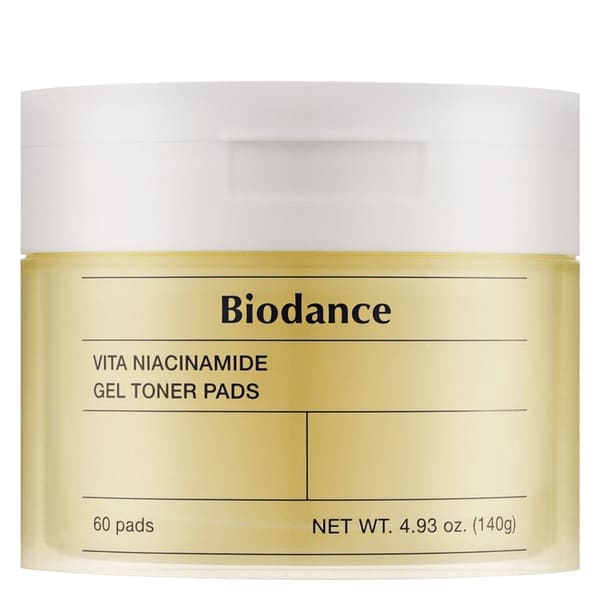 Biodance Vita Niacinamide Gel Toner Pads