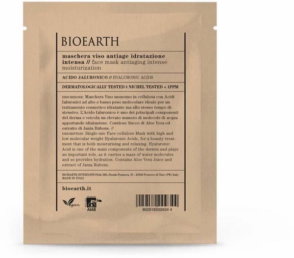Bioearth Sheetmask Intense Moisturization
