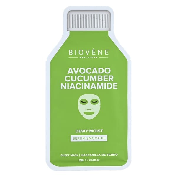 Biovène Avocado Niacin Dewy-Moist Smoothie Serum Sheet Mask