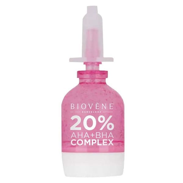 Biovène Blemish S.O.S Emergency-Pro 20% AHA & BHA + Organic Tea Tree Facial Serum Treatment