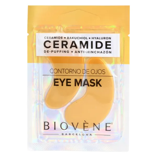 Biovène Ceramides De-Puffing Eye Pad Mask With Bakuchiol & Hyaluron