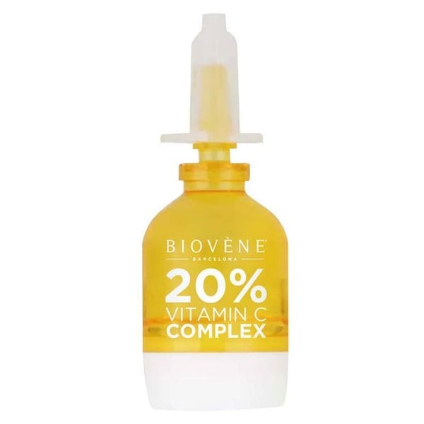 Biovène Glow Shot Age-Bright 20% Vit C + Organic Banana Facial Serum Treatment