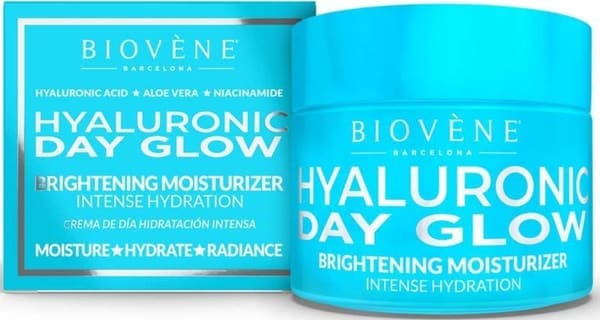 Biovène Star Collection Hyaluronic Day Glow Hydration Brightening Moisturizer