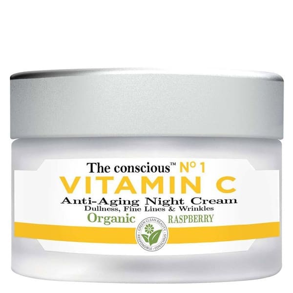 Biovène The Conscious Vitamin C Anti Aging Night Cream Organic Raspberry