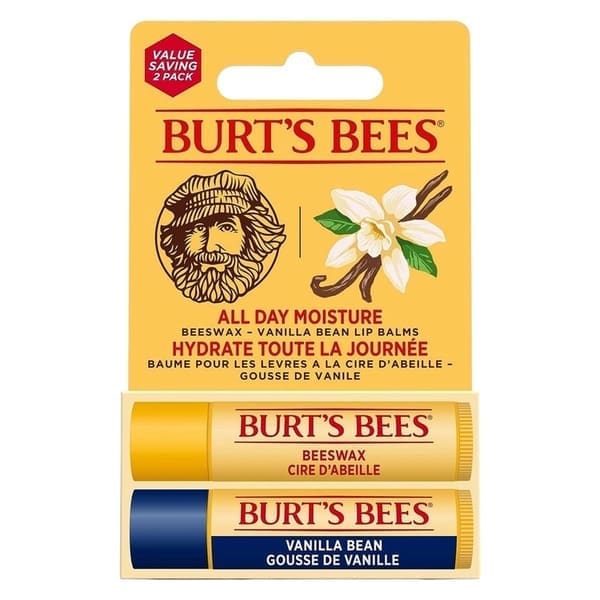 Burt's Bees Lip Balm Duo Beeswax & Vanilla