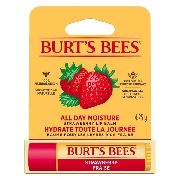 Burt's Bees Lip Balm Strawberry Blister