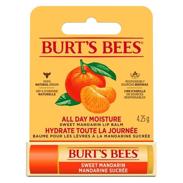 Burt's Bees Lip Balm Sweet Mandarin Blister