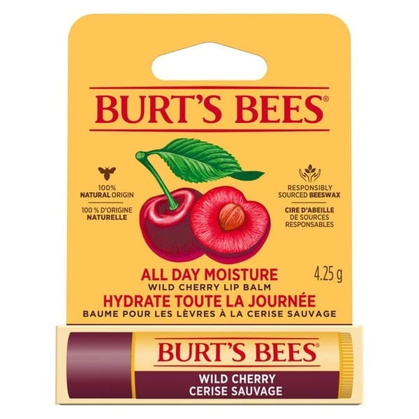 Burt's Bees Lip Balm Wild Cherry Blister
