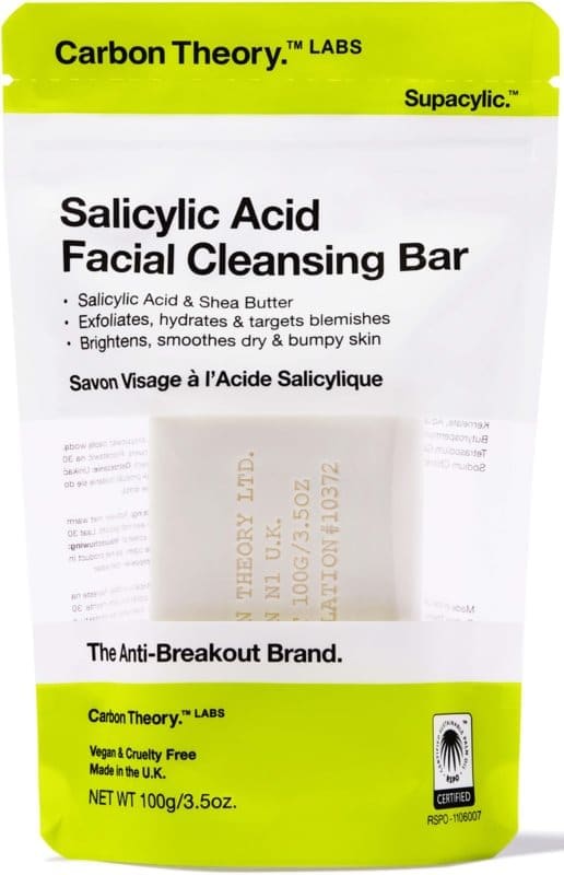 Carbon Theory Supacylic Salicylic Acid Facial Cleansing Bar