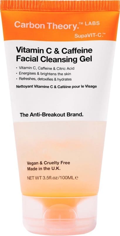 Carbon Theory SupaVit-C Vitamin C & Caffeine Facial Cleansing Gel