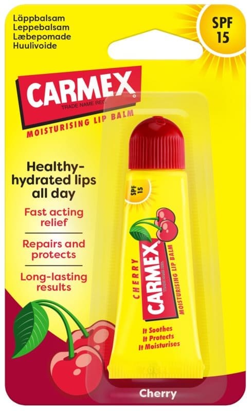 Carmex Lip Balm Cherry Tube SPF15