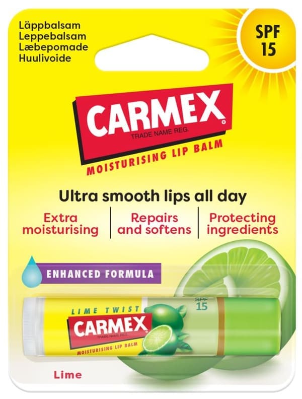 Carmex Lip Balm Lime Twist Stick SPF15
