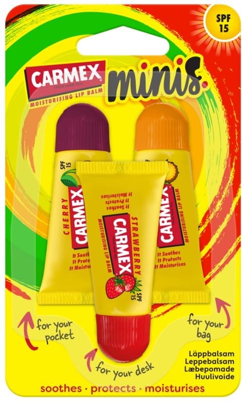 Carmex Lip Balm Minis SPF15