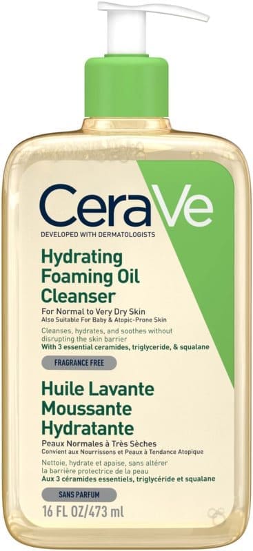 CeraVe Hydrating Foaming Oil Cleanser