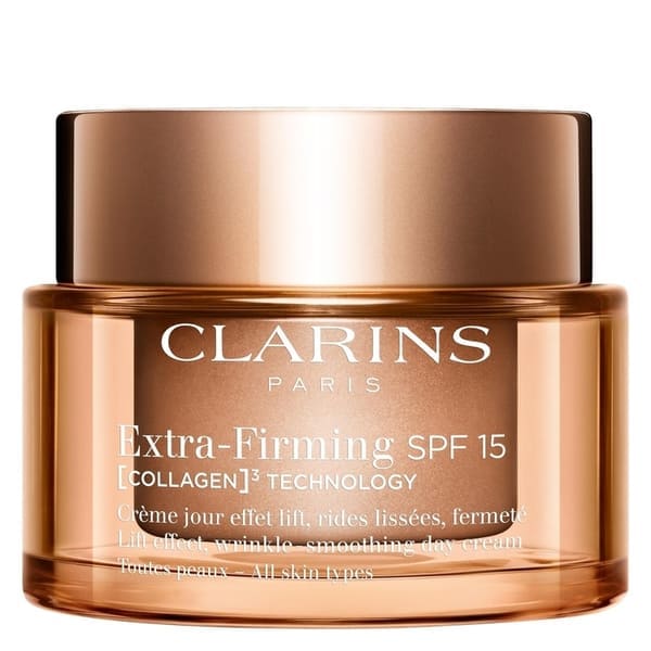 Clarins Extra-Firming Jour Lift Effect Wrinkle-Smoothing Day Cream All Skin Types SPF15