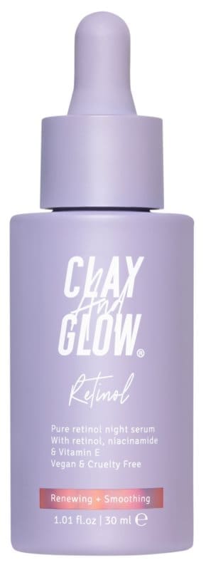 Clay and Glow Retinol night serum