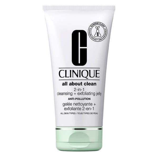 Clinique All About Clean 2-In-1 Cleansing + Exfoliating Jelly Anti-Pollution
