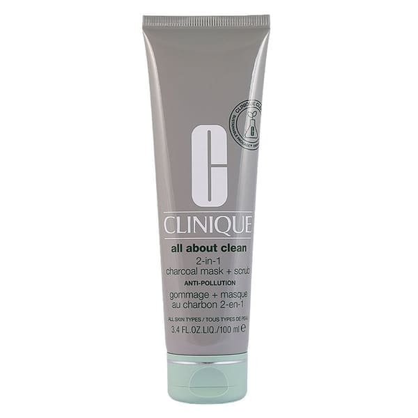 Clinique All About Clean Charcoal Mask + Scrub Anti-Pollution