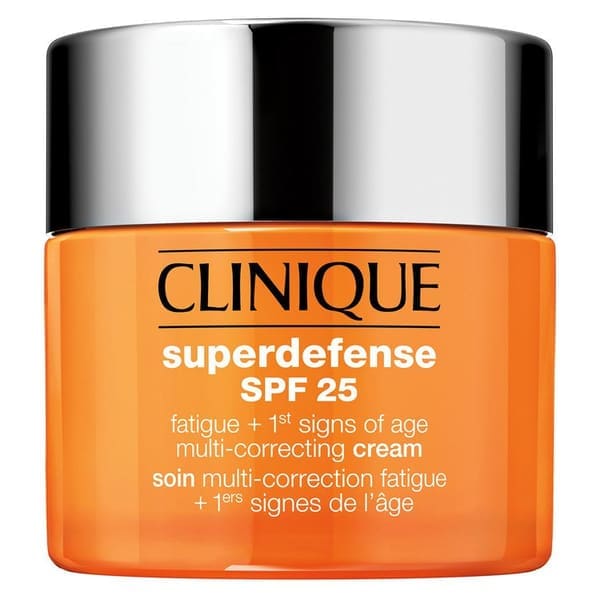 Clinique Superdefense SPF25 Fatigue + 1st Signs Of Age Multi-Correcting Cream Skin Type 3+4
