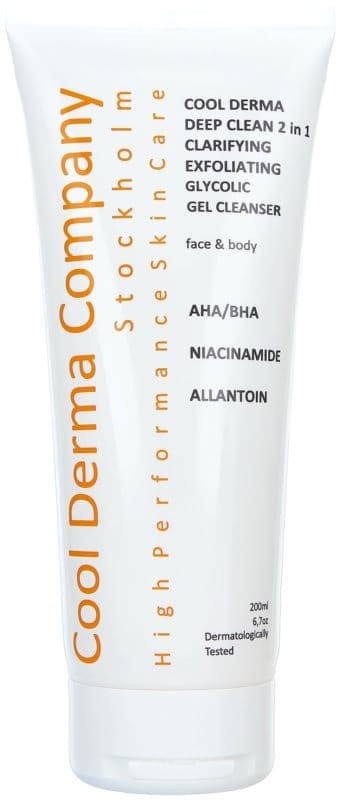 Cool Derma Skin Fitness Exfoliating glycolic gel cleanser