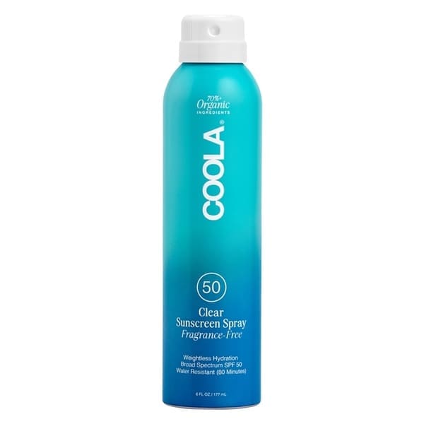 Coola Clear Sunscreen Spray SPF50 Fragrance-Free