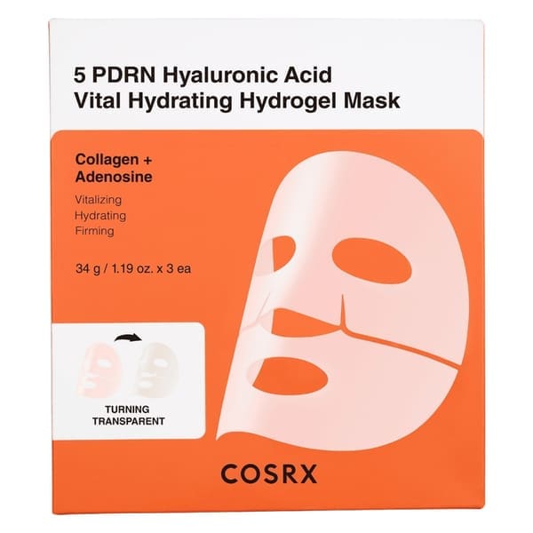 COSRX 5 PDRN Hyaluronic Acid Vital Hydrating Hydrogel Mask