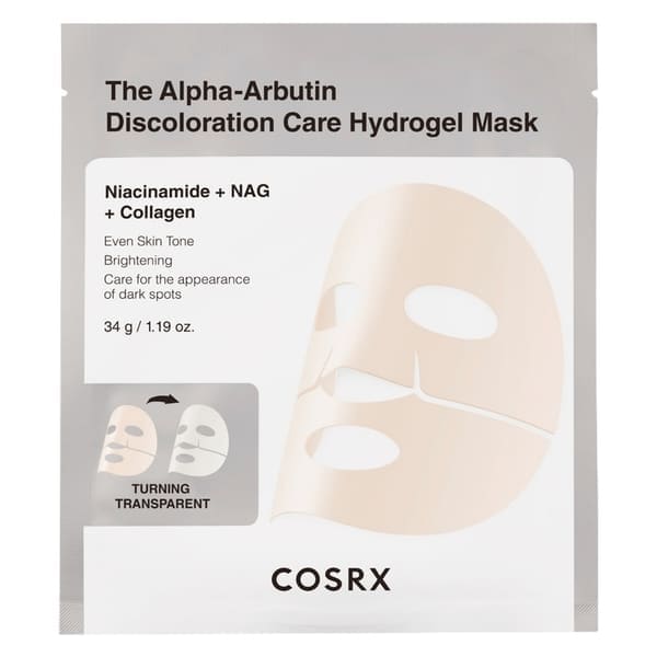COSRX The Alpha-Arbutin Discoloration Care Hydrogel Mask