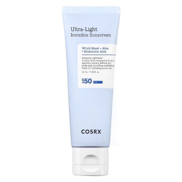 COSRX Ultra-Light Invisible Sunscreen SPF50