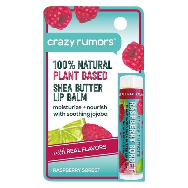 Crazy Rumors Raspberry Sorbet Lip Balm
