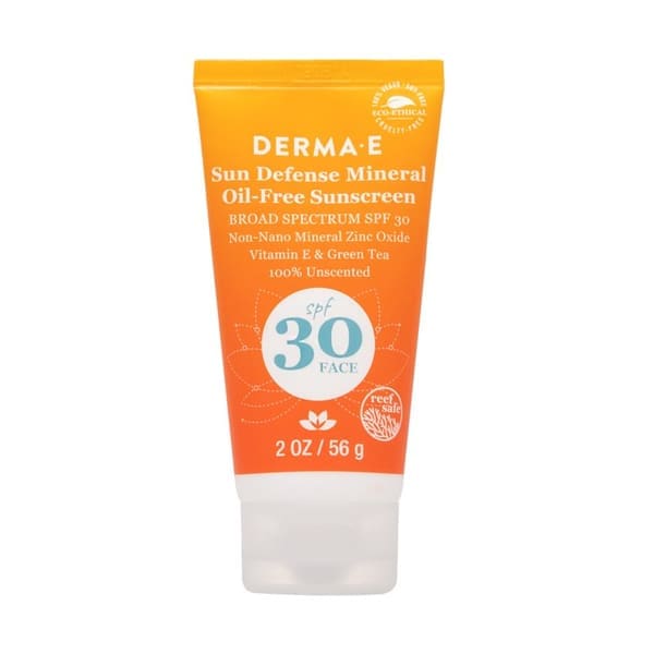 Derma E Sun Defense Mineral Oil-Free Sunscreen Face