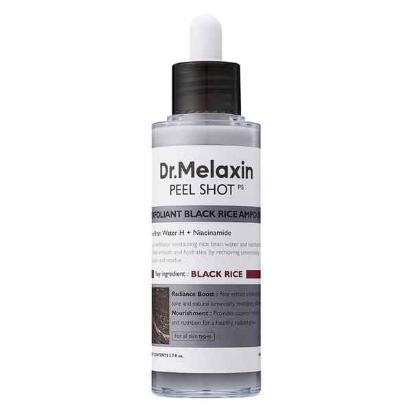 Dr.Melaxin Peel Shot Exfol Black Rice Ampoule