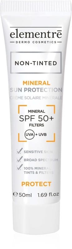 Elementrē Mineral Sun Protection SPF50+ Non Tinted