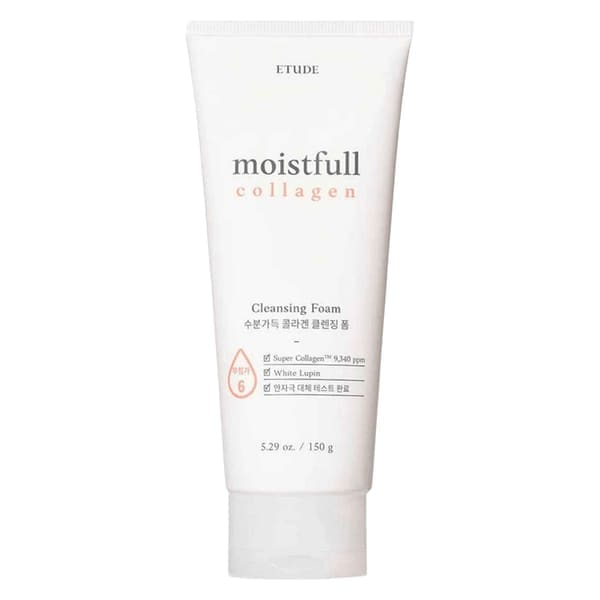 Etude Moistfull Collagen Cleansing Foam