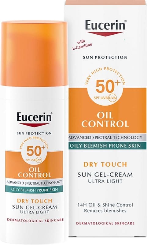 Eucerin HYALURON-FILLER + ELASTICITY Oil Control Sun Gel-Cream SPF50+