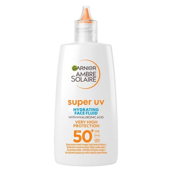 Garnier Ambre Solaire Super UV Hyaluronic Acid Hydrating Fluid SPF50+