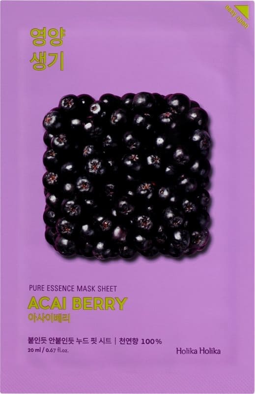 Holika Holika Pure Essence Mask Sheet Acai Berry