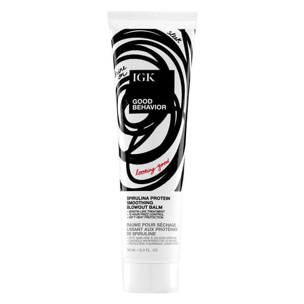 IGK Good Behavior Spirulina Protein Smoothing Blowout Balm