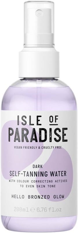 Isle of Paradise Self Tanning Water Dark