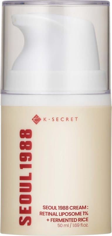 K-Secret SEOUL 1988 Cream: Retinal Liposome 1% + Fermented Rice
