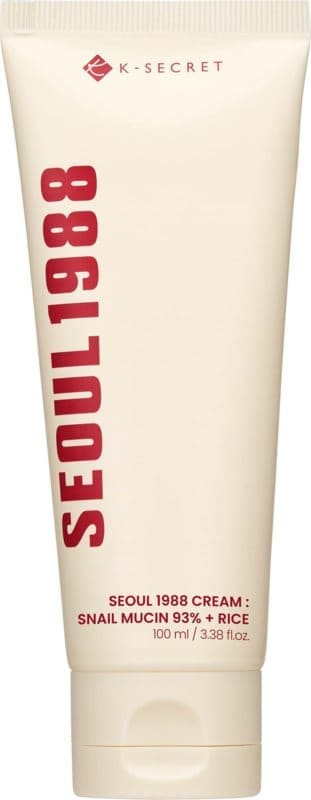 K-Secret SEOUL 1988 Cream: Snail Mucin 93% + Rice